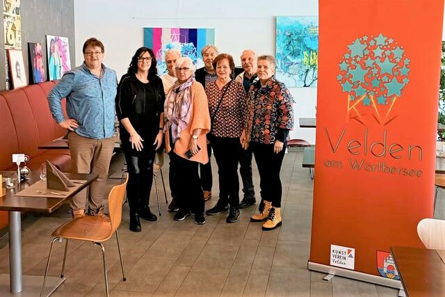 KV Vorstand und Aussteller 
Scheikl, Zellot, Gelbmann, Sakoparnik