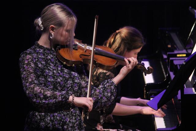Die Violine ist besonders bei Mädchen sehr beliebt. | Foto: RegionalMedien Steiermark/Hofmüller