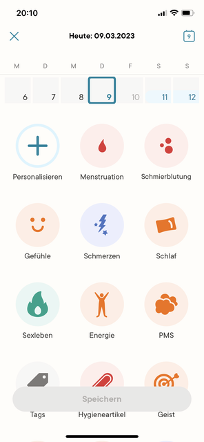 Unser App Tipp der Woche Clue Perioden Kalender ist die App von Frauen für Frauen. Mit dieser App lässt sich der eigene Menstruationszyklus im Auge behalten. Gleichzeitig ist sie perfekt für Schwangere und all jene, die einen Kinderwunsch haben. | Foto: Screenshot