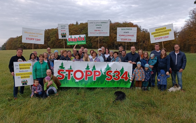Stopp S 34 ist eine zivilgesellschaftliche Initiative | Foto: Stopp S34