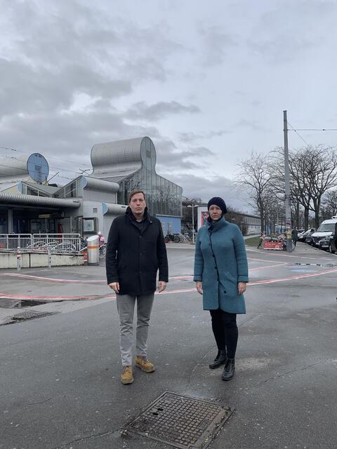 Petra Hiermann-Fochta und Patrick Gasselich. | Foto: ÖVP Liesing