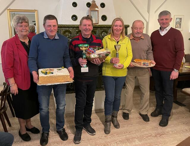 gfGR Anna Scheuchelbauer, Franz Graf, Anton Scheuchelbauer, Sabine Jerabek, Josef Pieber und Bürgermeister Walter Wieseneder.
 | Foto: Gemeinde Bergland