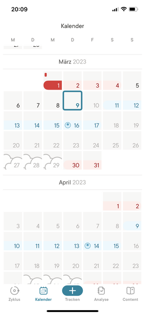 Unser App Tipp der Woche Clue Perioden Kalender ist die App von Frauen für Frauen. Mit dieser App lässt sich der eigene Menstruationszyklus im Auge behalten. Gleichzeitig ist sie perfekt für Schwangere und all jene, die einen Kinderwunsch haben. | Foto: Screenshot