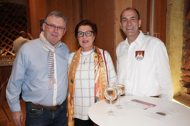 Reinhard und Esther Lamprecht, Günther Stippich.