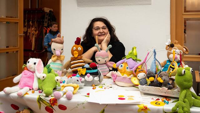 Margit Höller mit ihren Tieren. | Foto: Christian Nowotny