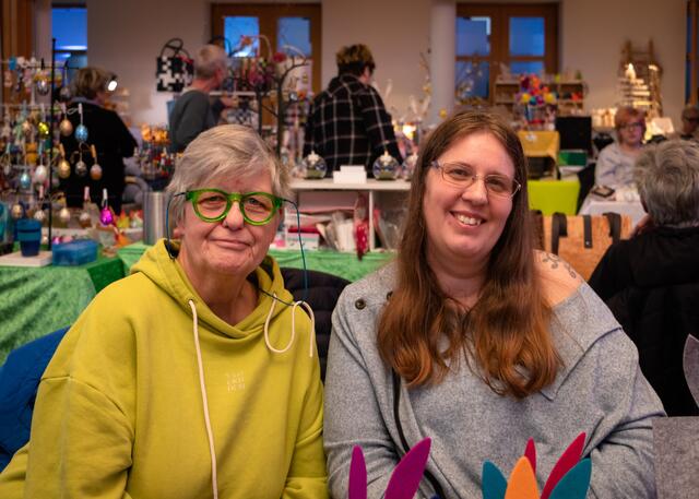 Martha Binder und Michaela Glanzl. | Foto: Christian Nowotny