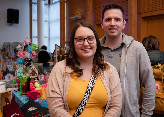 Jasmin Griessler und Christoph Teufner. | Foto: Christian Nowotny