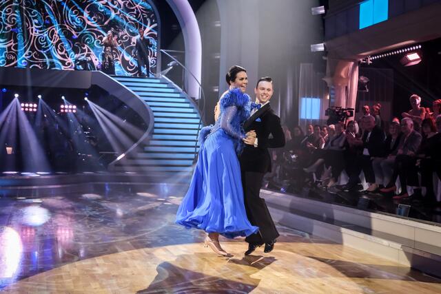 Martina Reuter mit Tanzpartner Nikolaus Waltl ist ausgeschieden. | Foto: ORF