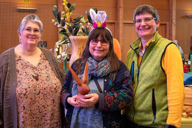 Gemeinderätin Renate Widhalm-Kalab, Ursula Weber- Hejtmanek  Obfrau vom Verein KUBE und Marianne Wipp Obfrau BHW Sieghatskirchen. | Foto: Christian Nowotny
