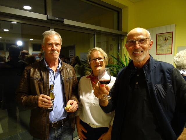 Johann und Gabriele Ochsbauer mit Hans Weingartner