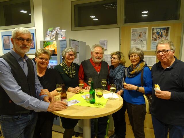 Franz und Anita Winter, Rosa und Franz Schmalzl, Antonia Steindl, Margarete und Johann Aigner