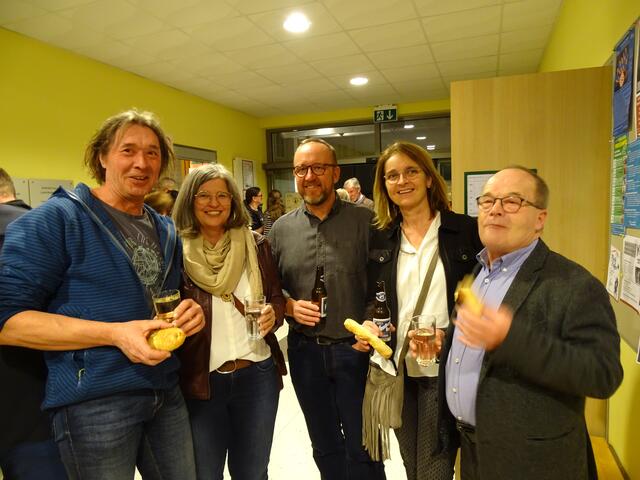 Herbert Wallner, Birgit und Fritz Salzer, Eva Wallner und Karl Kopf