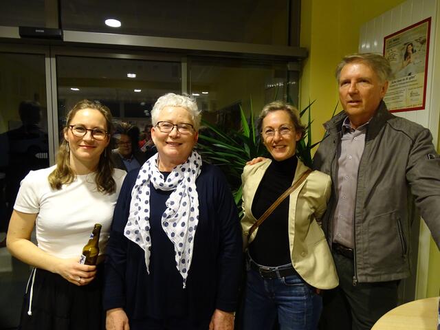 Irene Narnhofer, Rosi Froschauer, Inge Klaus und Michael Pfeiffer