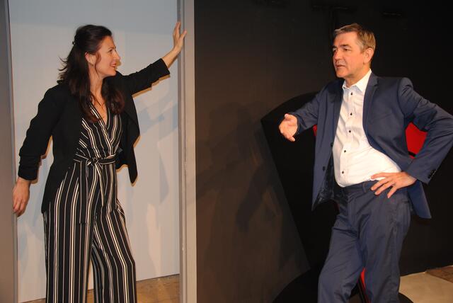Helmut Hörtenhuber-Treben unterhält oft gemeinsam mit seiner Frau Elisabeth die Theatergäste. | Foto: Barocktheater Lambach