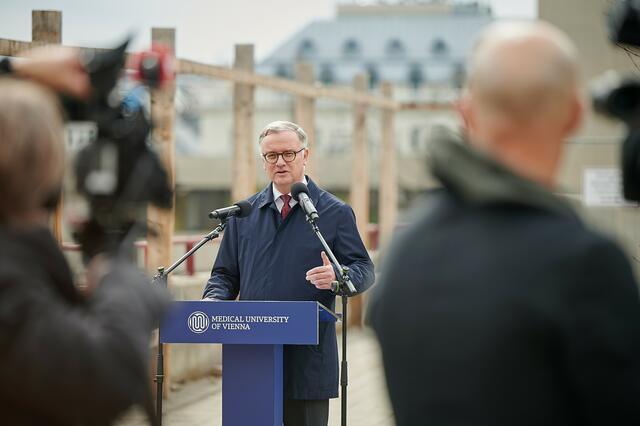 Markus Müller ist Rektor der MedUni Wien.  | Foto: Medizinische Universität Wien/APA-Fotoservice/Hörmandinger