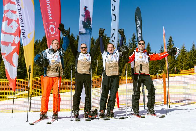 Faschingsgilde Spittal: Mark Unterguggenberger, Christian Rieder, Robert Gröppel, Peter Schober | Foto: Zippo Photography