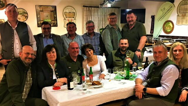 Daniel Kohzina, Andreas Berger, Christine Kohzina, Herwig Krammer, Adi Graf, Alois Ofner, Charlotte Divis, Norbert Christ, Christian Summerauer, Florian Dorn, Josef Kohzina, Rudi und Christine Dorn. | Foto: Schützenverein-Mistelbach 