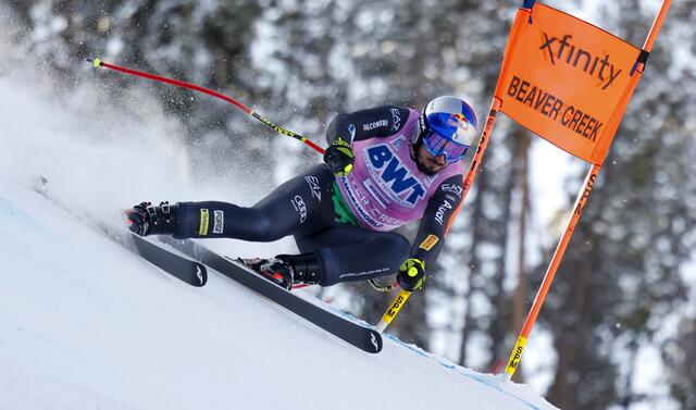 Dominik Paris in Action. | Foto: Erich Spiess