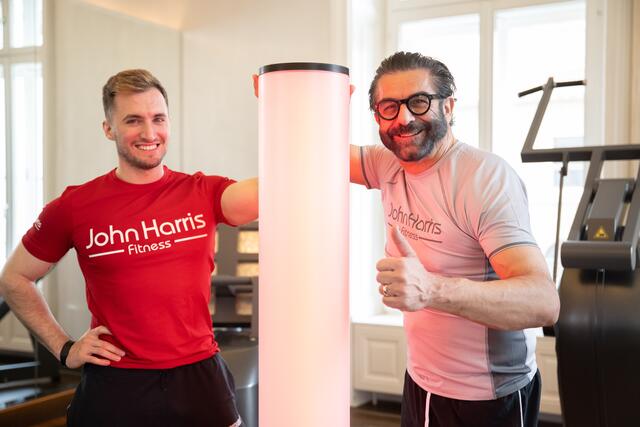 Trainer Flavio Gillert, Mauro Maloberti (rechts) | Foto: Rene Brunhölzl