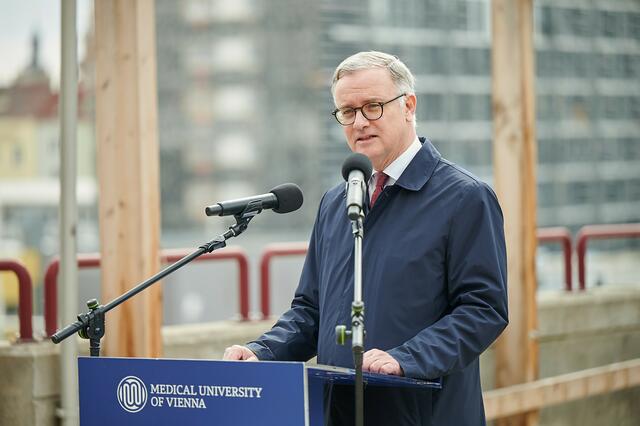 Markus Müller ist Rektor der MedUni Wien.  | Foto: Medizinische Universität Wien/APA-Fotoservice/Hörmandinger