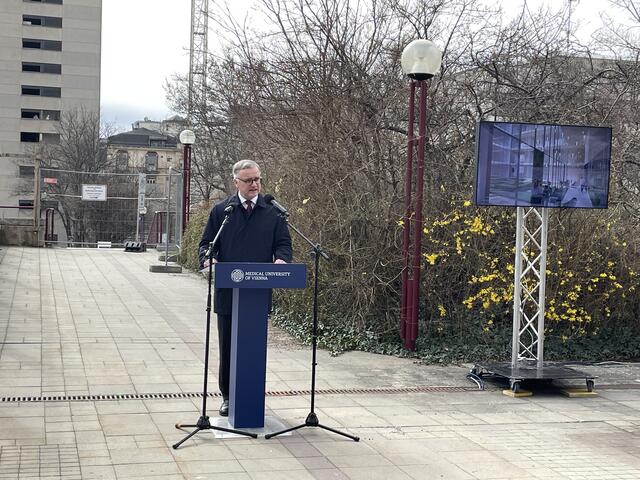 Markus Müller ist Rektor der MedUni Wien.  | Foto: Tobias Schmitzberger
