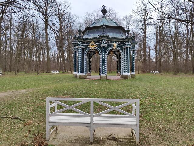 das ,,Grüne Lusthaus" wurde 1756 als Dianatempel errichtet | Foto: I.Wozonig