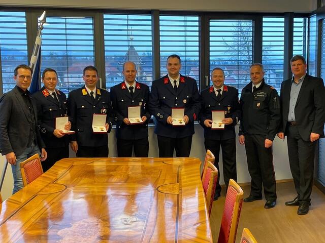 Die Mitglieder vom Projekt FWEI wurden ausgezeichnet | Foto: BFKDO Spittal