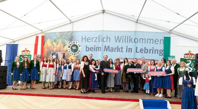 Viele Teilnehmer folgten dem Aufruf, beim ersten Trachtentreffen der Steiermark mitzumachen. | Foto: Oliver Wolf