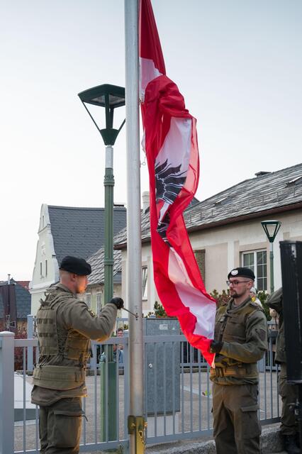 Angelobung und Jubiläum in Allentsteig. | Foto: Bundesheer/Pusch