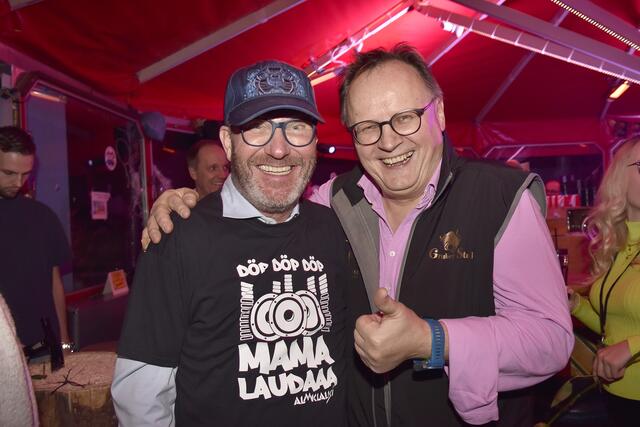 Jens Hilgerloh (li.) mit Obertauern-Hotelier Hans Gruber. | Foto: Roland Holitzky