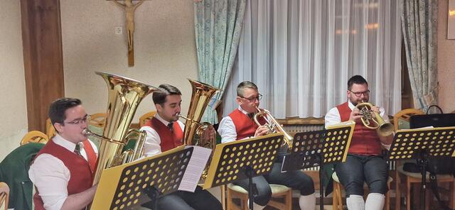 Das Quartett aus Reihen der Marktmusikkapelle Straden | Foto: Hannes Pfeifer