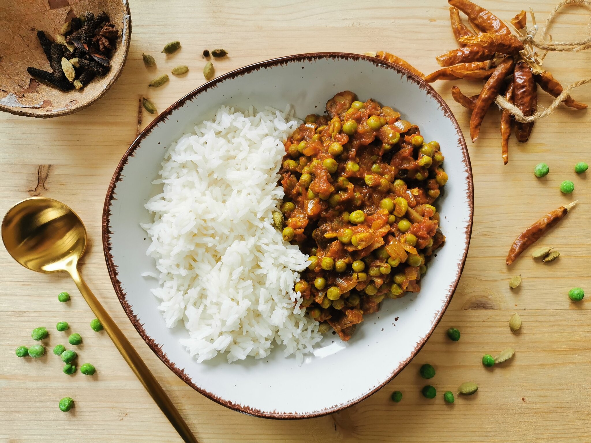Kochstorys by Katrin: Indische Champignonpfanne
