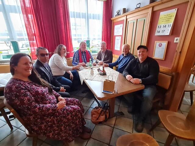 Danach: gemütliches Beisammensein im Gasthof Muschitz | Foto: Otto Krcal