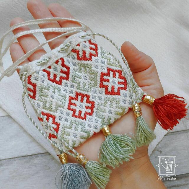 Replik mittelalterlicher Almosenbeutel | Foto: Eva Maria Mair 