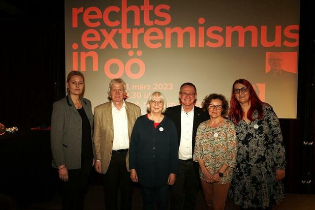 (v.l.n.r.) Katrin Auer, Uwe Sailer, Helene Kaltenböck, Robert Eiter, Heidemarie Hörmann und Ute Fickert.