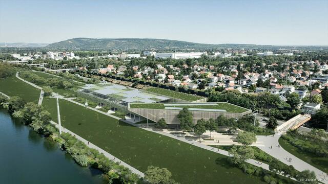 Die Station Strebersdorf mit angeschlossener "Park &amp; Ride"-Anlage. | Foto: zoom vp.at