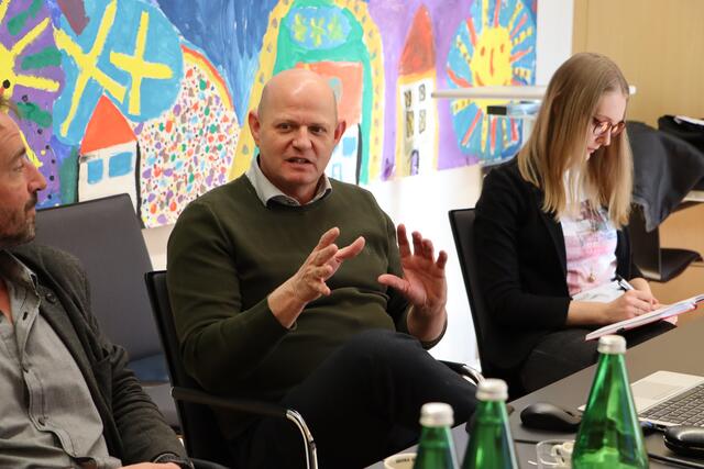 GF ÖZIV Tirol, Johannes Lichtner, über Inklusion. | Foto: Neuner