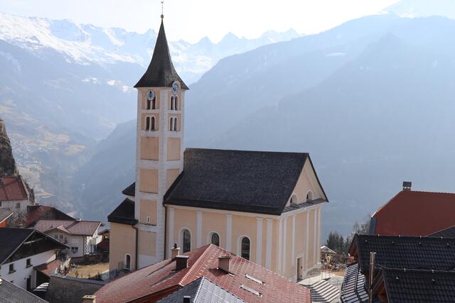 Die Pfarrkirche Heiliger Martin in Ladis. | Foto: Othmar Kolp