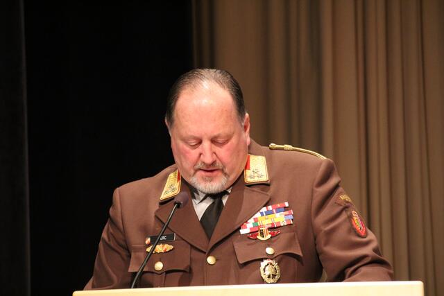 Bezirks-Feuerwehrkommandant, Helmut Berc. | Foto: Staudinger