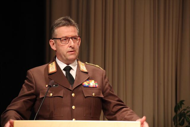 Robert Mayer, Landes-Feuerwehrkommandant | Foto: Staudinger