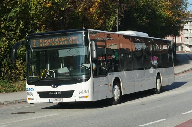 Auch die Fahrzeuge des Kufsteiner Stadtbus sollen zukünftig ein neues Design bekommen. | Foto: Kufstein mobil