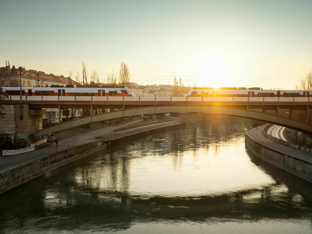 Die ÖBB kündigten am Freitag ein Mega-Projekt an: Wiens "Stammstrecke" bekommt ein Upgrade verpasst. Das bringt längere Sperren mit sich. | Foto: ÖBB/Peter Burgstaller