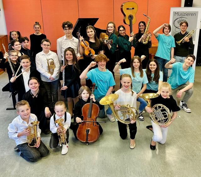 Grupenfoto 1  plm , leider nicht alle TN anwesend | Foto: Musikschule Spittal