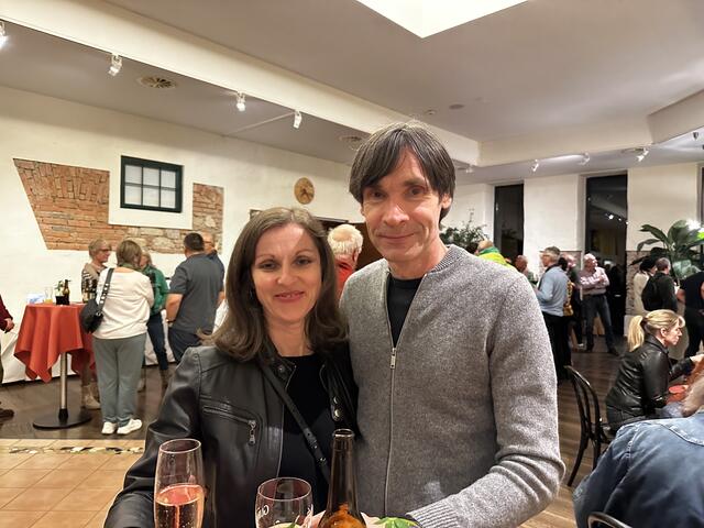Leiter des Stadtarchivs Wiener Neustadt Dr. Gerhard Geissl und seine Ehefrau Susanne Geissl.  | Foto: Marlies Thell