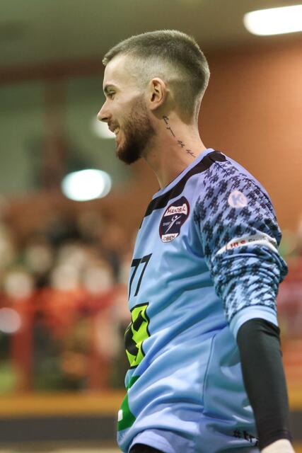 Leoben-Torhüter Daniel Reiter war ein starker Rückhalt für seine Mannschaft. | Foto: GEPA pictures
