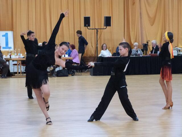 Die jungen TänzerInnen brachten die BesucherInnen zum Staunen!