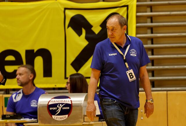 Cheftrainer Fritz Zenk wird die Sportunion Leoben mit Ende der Play-off-Runde verlassen, | Foto: GEPA pictures