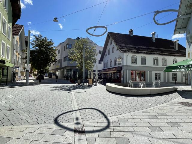 Der Untermarkt ohne Autos: Ein Bild wie dieses bietet sich aber selten. Das könnte sich ändern - dann, wenn die Fußgängerzone kommt. | Foto: Reichel