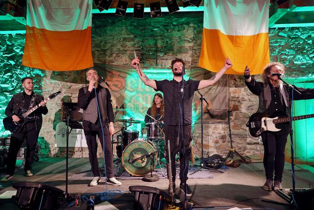 Die Irish Folk Band „Selfish Murphy”.