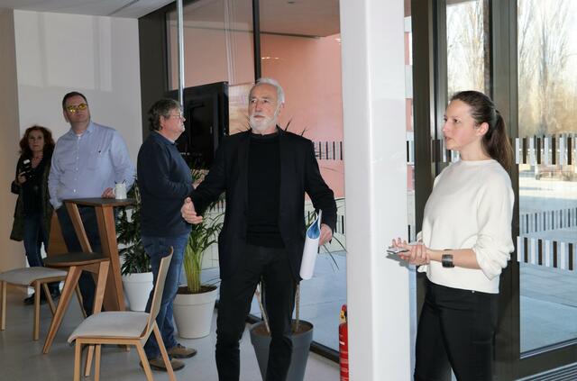 Begehung der neuen Räumlichkeiten. | Foto: Christian Nowotny